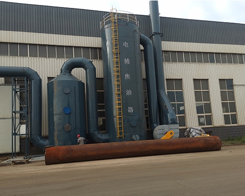 蜂窝式电捕焦器是一种碳素化工除尘装置,用于回收煤气和焦炉煤气中的焦油,同时除尘、水雾等杂质,达到物料回收与气体净化的双重效果。 蜂窝式电捕焦器是一种碳素化工除尘装置,用于回收煤气和焦炉煤气中的焦油,同时除尘、水雾等杂质,达到物料回收与气体净化的双重效果。