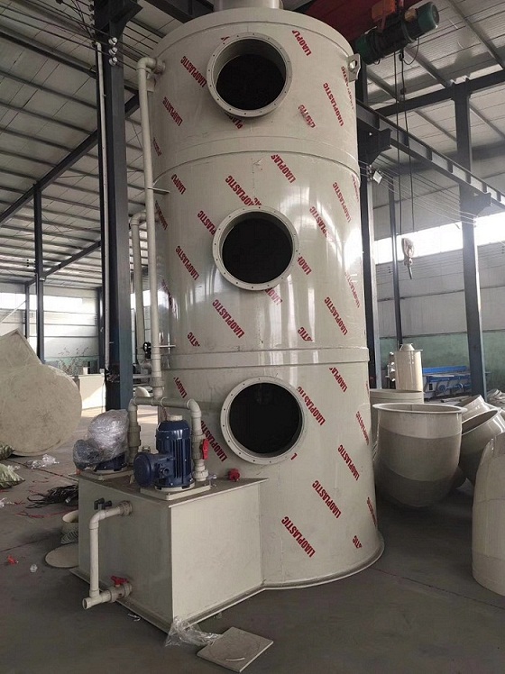 半导体酸碱性废气: 工艺流程: 酸/碱性废气→酸/碱式洗涤塔→离心风机→烟囱(达标排放) 半导体酸碱性废气: 工艺流程: 酸/碱性废气→酸/碱式洗涤塔→离心风机→烟囱(达标排放)